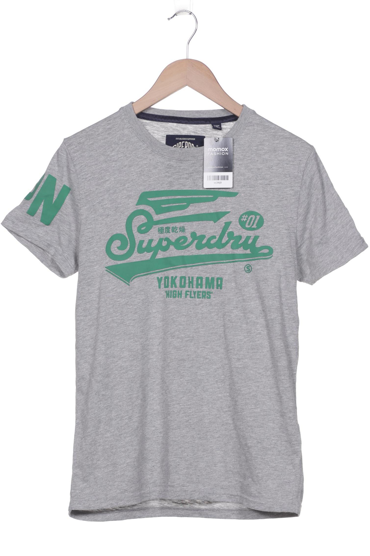 Superdry Herren T-Shirt, grau, Gr. 52 von Superdry
