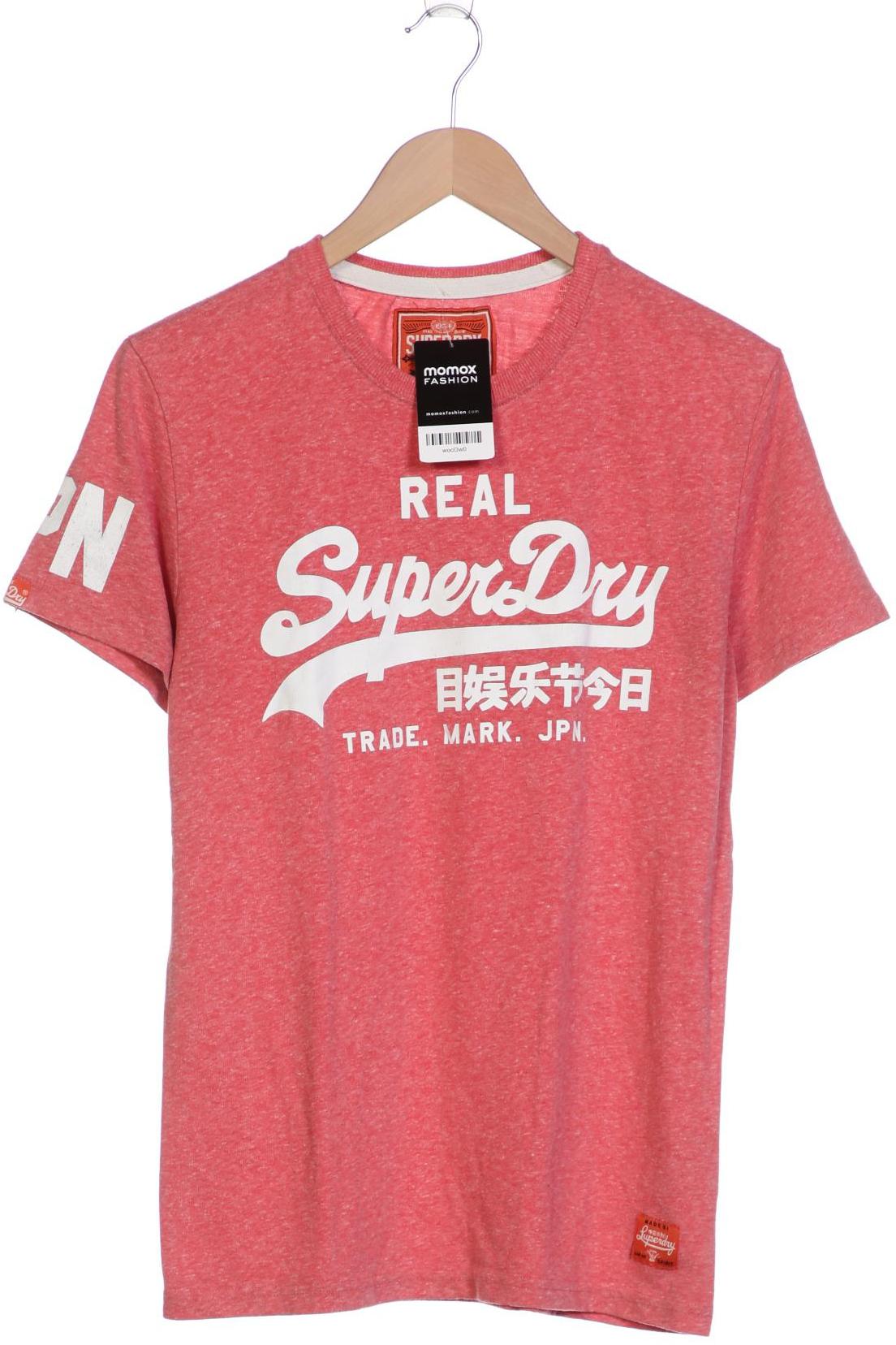 Superdry Herren T-Shirt, pink von Superdry