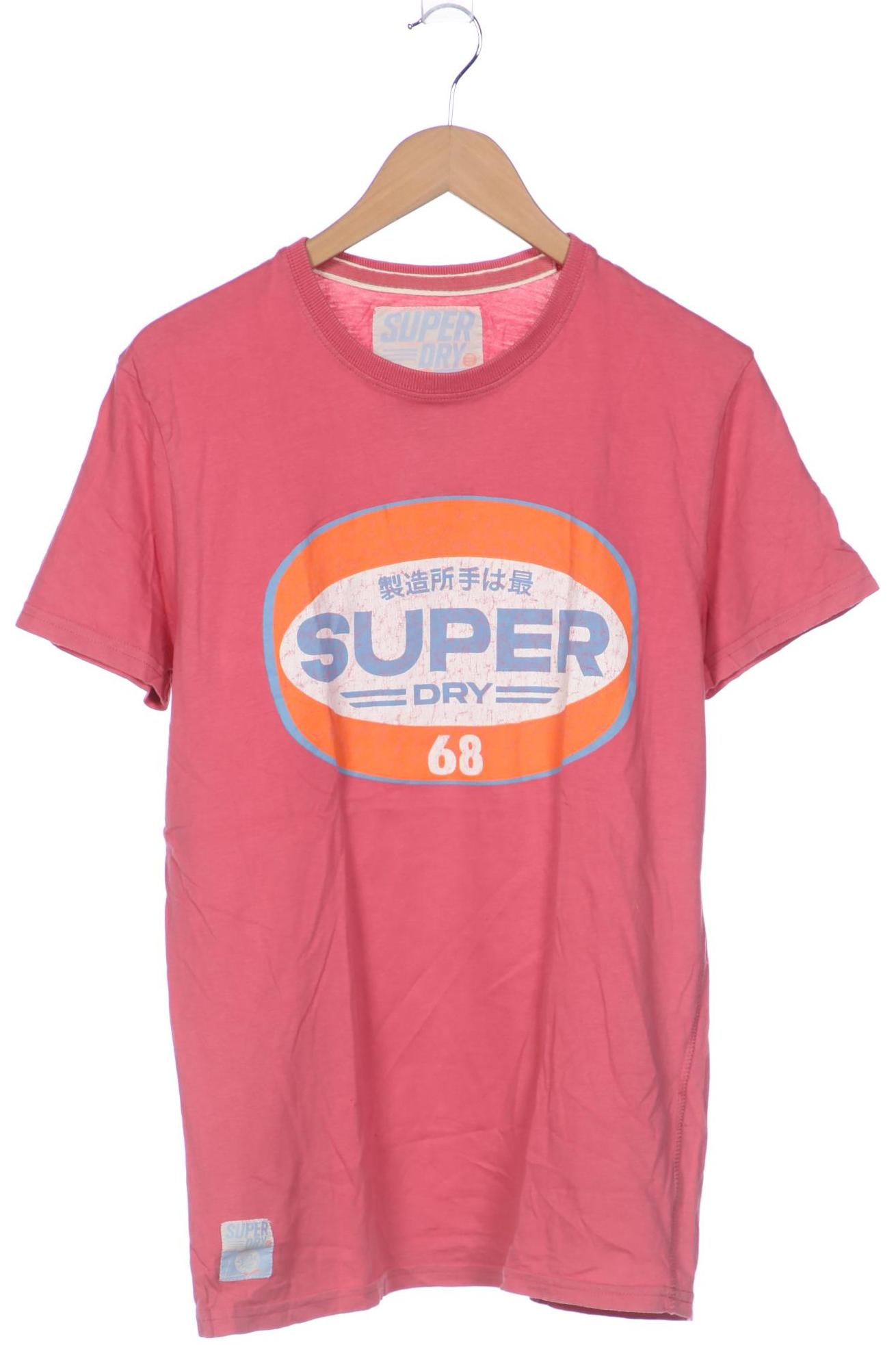 Superdry Herren T-Shirt, pink von Superdry