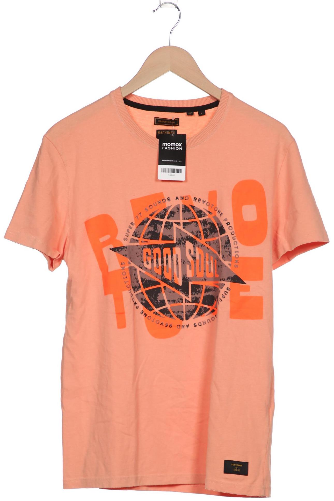 Superdry Herren T-Shirt, pink von Superdry