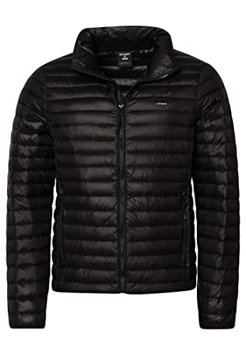 Superdry Herren Tech Core Daunenjacke Schwarz XL von Superdry