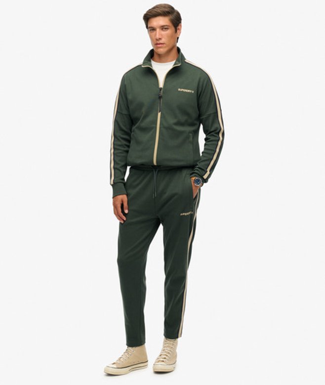 Superdry Herren Tech Cult Jogginghose Green - Größe: XL von Superdry
