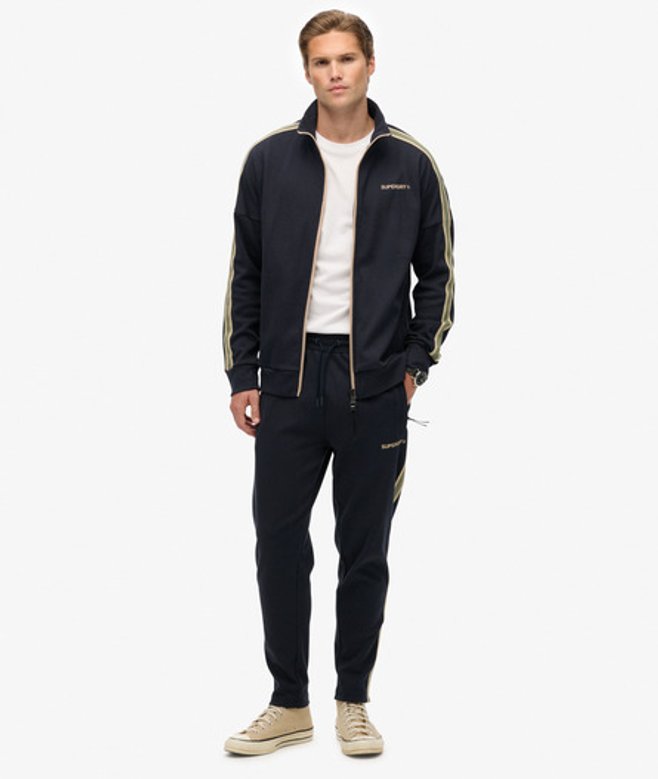 Superdry Herren Tech Cult Jogginghose Navy - Größe: S von Superdry