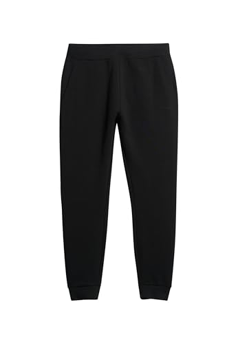 Superdry Herren Tech Jogginghose mit Karottenschnitt Schwarz M von Superdry