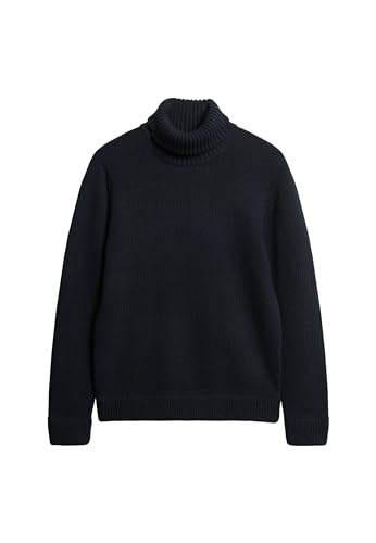 Superdry Herren The Merchant Store – Rollkragenpullover Dunkel Marineblau M von Superdry