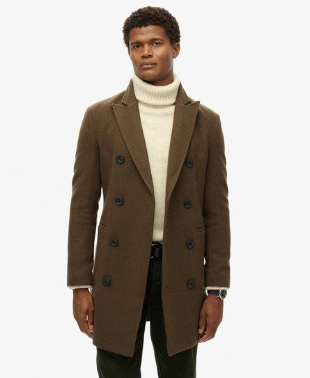 Superdry Herren The Merchant Store - Stadtmantel Kaki - Größe: Xxl von Superdry