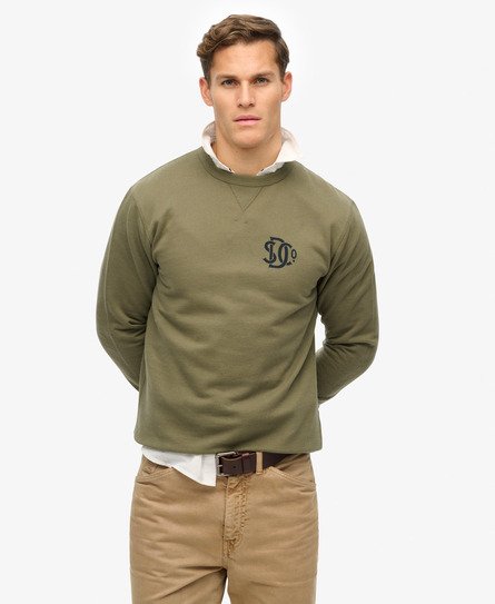 Superdry Herren The Merchant Store - Sweatshirt Grün - Größe: Xxl von Superdry