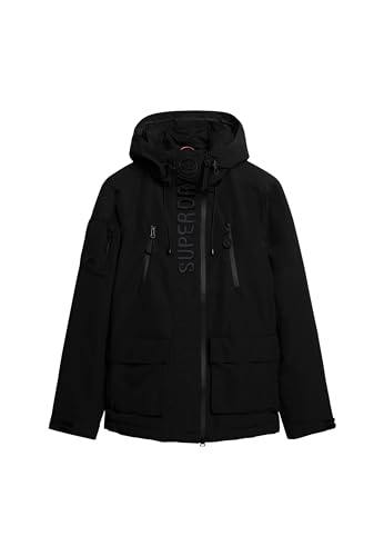 Superdry Herren Ultimate Emb Windbreaker JKT A2-Wind Family, Jet Black, M von Superdry