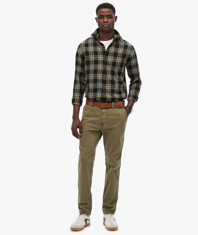 Superdry Herren Utility Chinohose Green - Größe: 32/32 Superdry Herren Utility Chinohose Green - Größe: 32/32 von Superdry