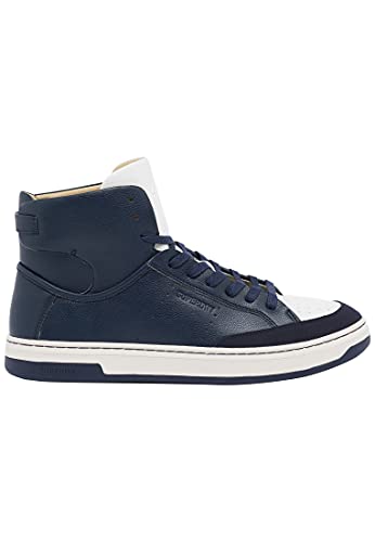 Superdry Herren VEGAN Basket SPRT HIGH Trainer Sneaker, Deep Navy, 44 EU von Superdry