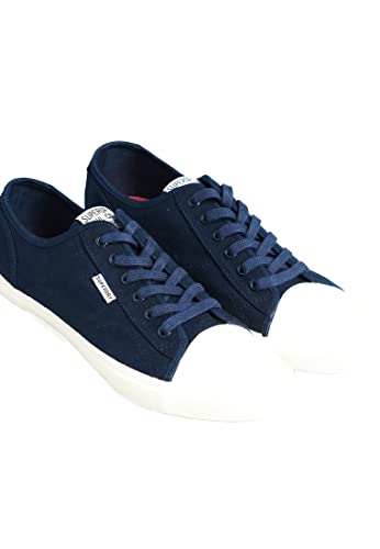 Superdry Herren VEGAN PRO Classic Sneaker Low-top, Marineblau, 44 EU von Superdry