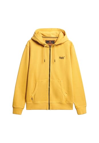 Superdry Herren Verwaschene Essential Kapuzenjacke mit Logo Verwaschenes Wintergold M Superdry Herren Verwaschene Essential Kapuzenjacke mit Logo Verwaschenes Wintergold M von Superdry