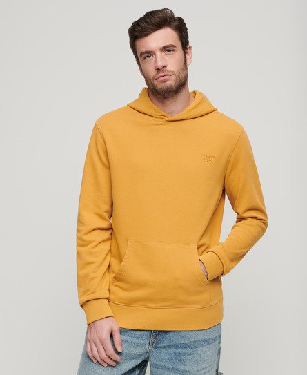 Superdry Herren Verwaschenes Vintage Hoodie Gold - Größe: L von Superdry