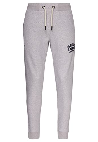 Superdry Herren Vintage Gym Athletic Jogginghose Gletschergrau Meliert S von Superdry