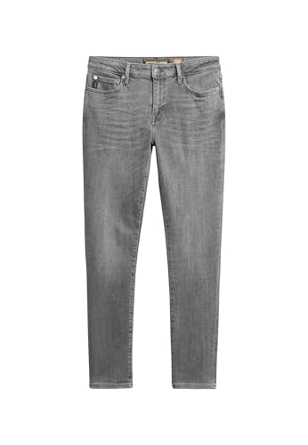 Superdry Herren Vintage Röhrenjeans Clinton-Grau In Used-Optik 36/32 von Superdry