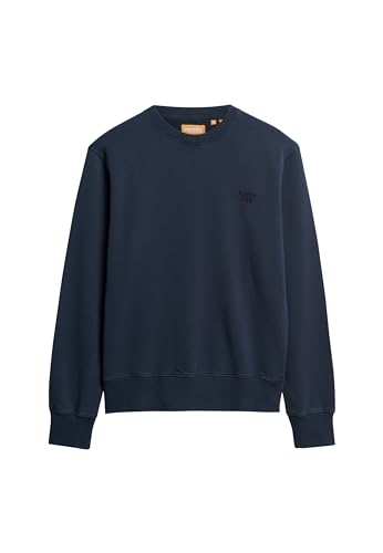 Superdry Herren Vintage Sweatshirt mit Waschung Finster Marineblau XXL Superdry Herren Vintage Sweatshirt mit Waschung Finster Marineblau XXL von Superdry