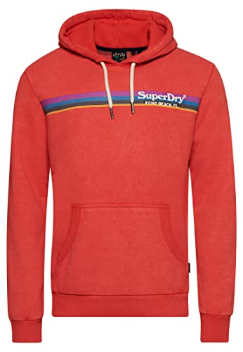 Superdry Herren Vintage Venue Hoodie Abendrot S von Superdry