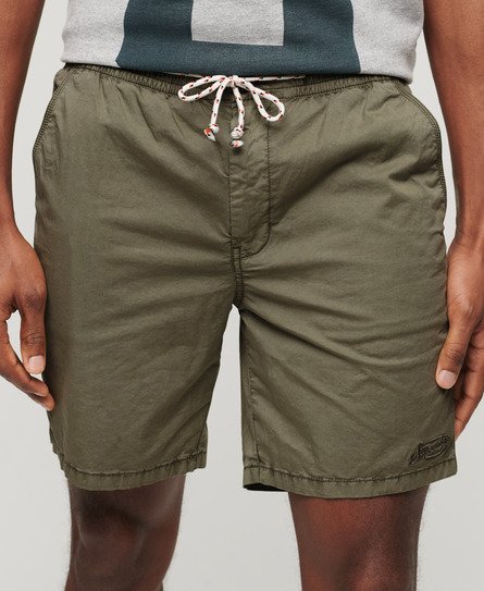 Superdry Herren Walk Shorts Grün - Größe: M von Superdry