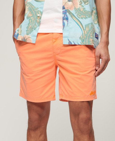 Superdry Herren Walk Shorts Pink - Größe: L von Superdry