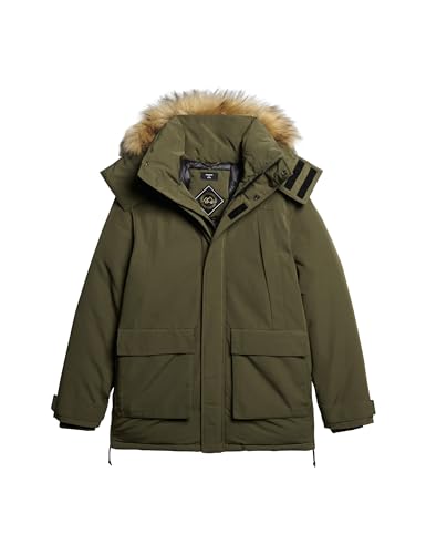 Superdry Code XPD EVEREST PARKA M5011874A Washed Khaki, Größe L, Gewaschenes Khaki, Large von Superdry