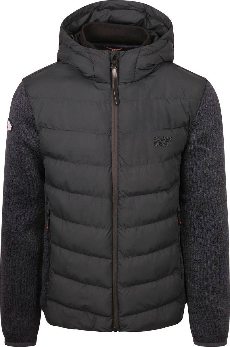 Superdry Hooded Storm Jacke Navy - Größe M von Superdry