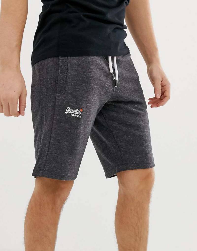 Superdry - Jersey-Shorts-Grau von Superdry