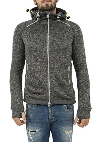 Superdry Jungen Sweatshirt CASTLROCK GRIT Gr. X-Small, grau von Superdry