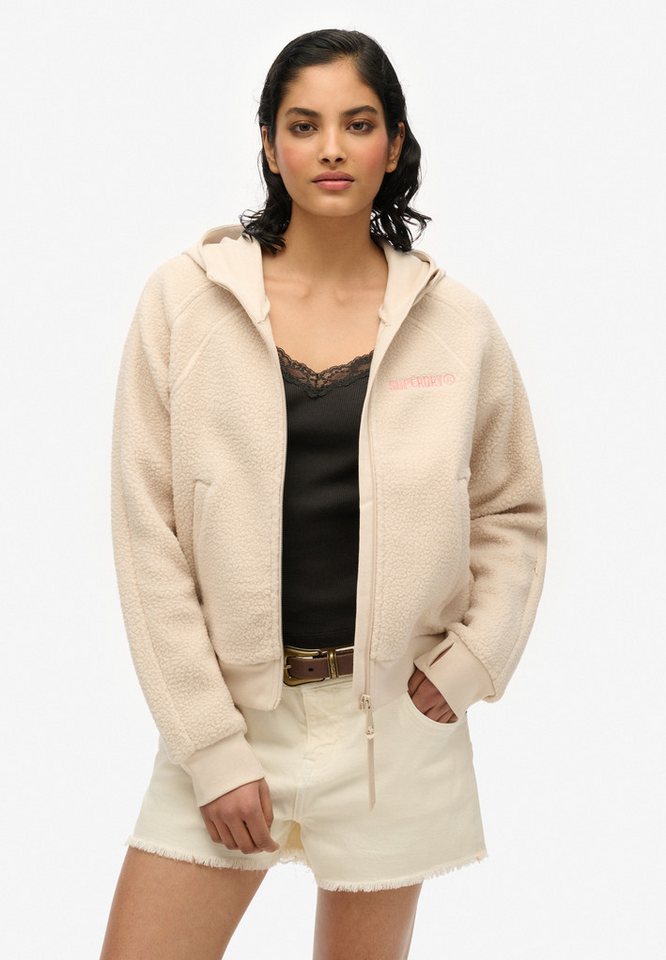 Superdry Kapuzensweatjacke ACTIVE TECH FLEECE FULL ZH von Superdry