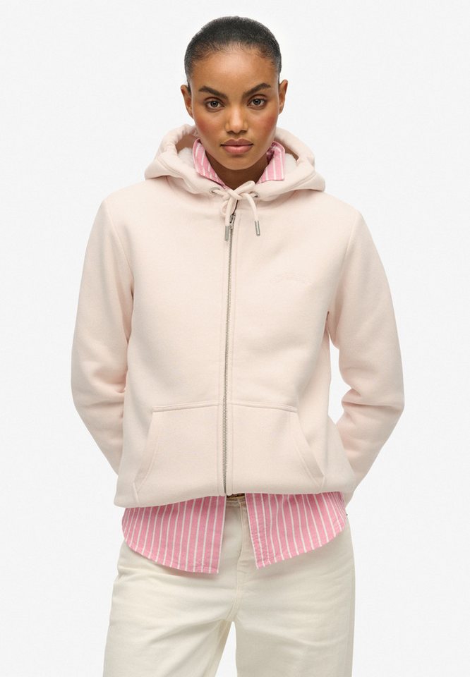 Superdry Kapuzensweatjacke BORG LINED ZIPHOOD Superdry Kapuzensweatjacke BORG LINED ZIPHOOD von Superdry