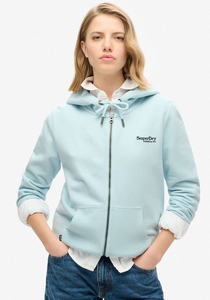 Superdry Kapuzensweatjacke ESSENTIAL LOGO ZIP HOODIE HB von Superdry