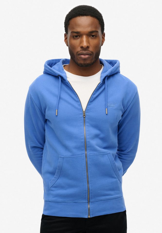 Superdry Kapuzensweatjacke ESSENTIAL LOGO ZIP HOODIE HB von Superdry
