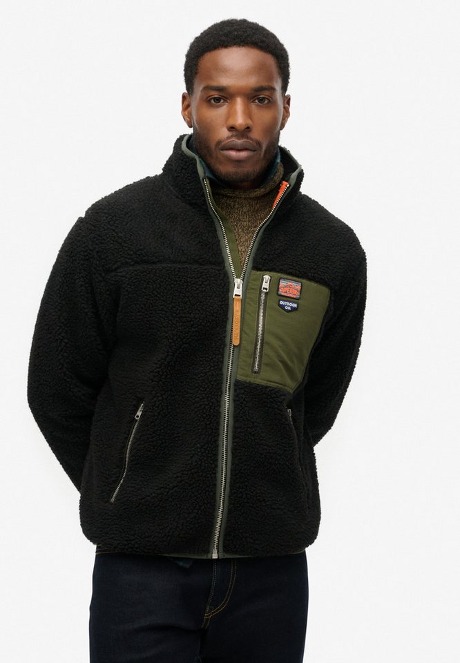 Superdry Fleecejacke VINTAGE RETRO FULL ZIP FLEECE Superdry Fleecejacke VINTAGE RETRO FULL ZIP FLEECE von Superdry