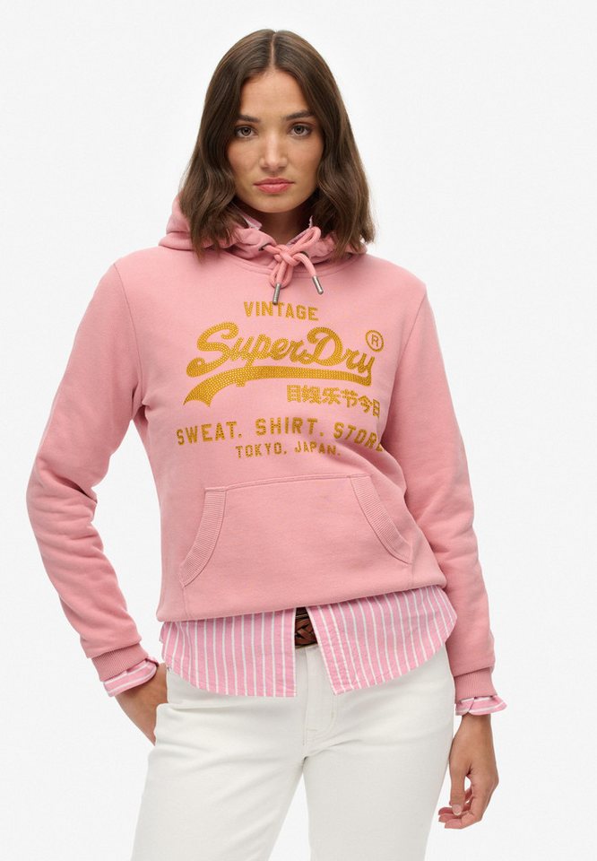 Superdry Kapuzensweatshirt EMBELLISHED VL RELAXED HOOD Superdry Kapuzensweatshirt EMBELLISHED VL RELAXED HOOD von Superdry
