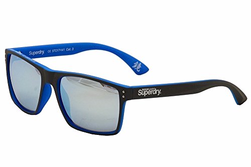 Superdry Kobe 105 Matte Grey Blue Chrome Mirror Superdry Kobe 105 Matte Grey Blue Chrome Mirror von Superdry