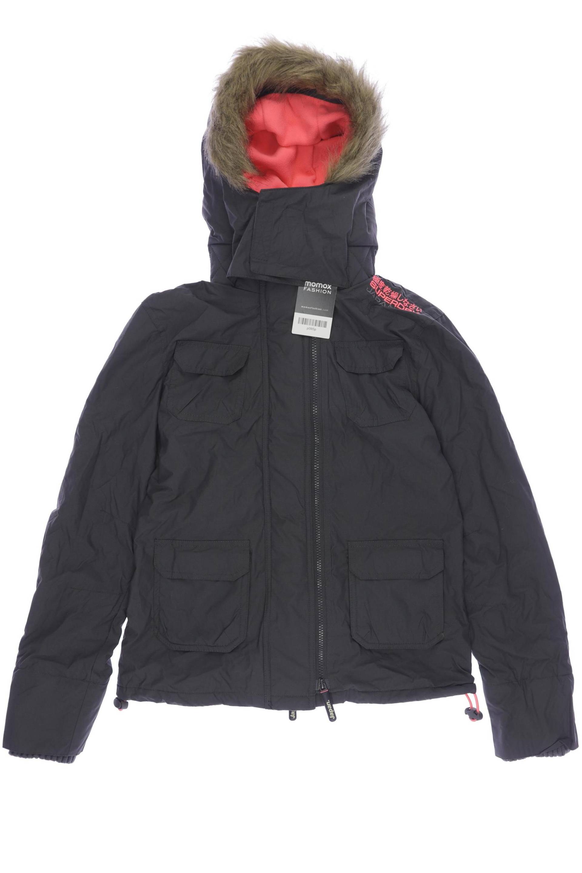 Superdry Mädchen Jacke, grau von Superdry