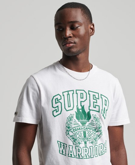 Superdry Men's Limited Edition Vintage 06 Rework Classic T-Shirt Weiß - Größe: XL von Superdry