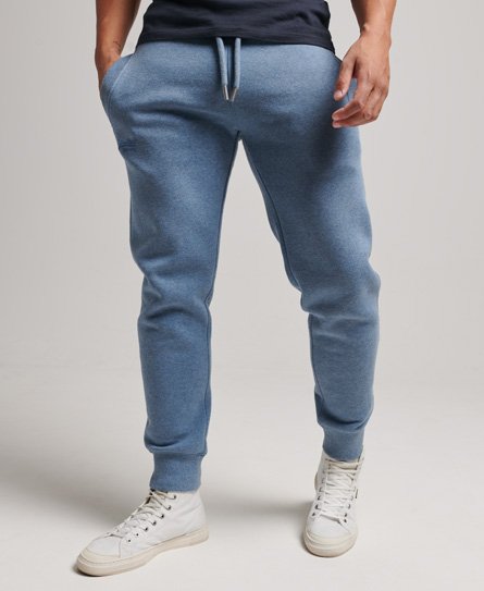 Superdry Men's Vintage Logo Jogginghose aus Bio-Baumwolle mit Stickerei Hellblau - Größe: XL von Superdry