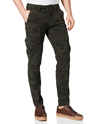 Superdry Mens CORE Cargo Hose, Overdyed Camo, 33 von Superdry