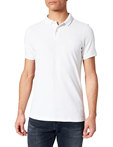 Superdry Mens Classic Pique S/S Polo Shirt, White, 3XL von Superdry