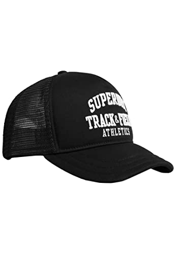 Superdry Mens Classic Trucker Baseball Cap, Black, One Size von Superdry