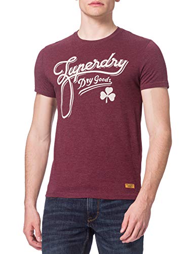 Superdry Mens M1010857A T-Shirt, Port Marl, S von Superdry