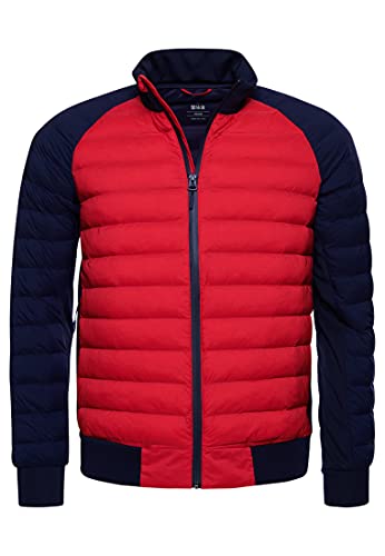 Superdry Mens Motion HYBRID Jacket, Apple Red, extra Large von Superdry