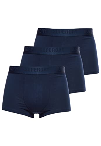 Superdry Mens Multi Triple Pack Trunks, Richest Navy, X-Large von Superdry