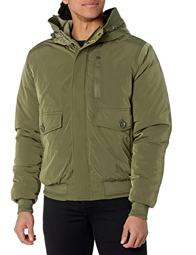 Superdry Mens New Military Everest Bomber, Trekking Olive, X-Large von Superdry