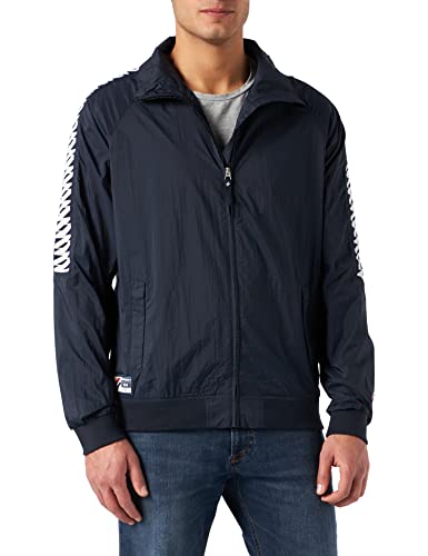 Superdry Mens Non Hooded Track Wind Runner Windbreaker, Deep Navy, XL von Superdry