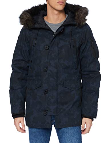 Superdry Mens SDX Parka, Midnight Camo, XX-Large von Superdry