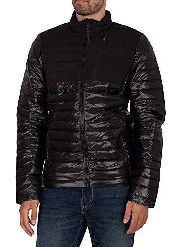 Superdry Mens Studios Contrast CORE DOWN JKT Herren-Jacken, Black, S von Superdry