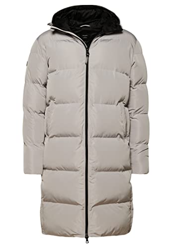Superdry Mens Studios Longline Duvet Down Coat, Flat Grey, L Superdry Mens Studios Longline Duvet Down Coat, Flat Grey, L von Superdry