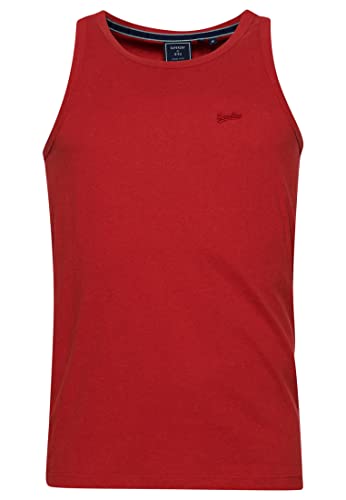 Superdry Mens VLE Vest Weste, Hike Red Marl, Medium von Superdry