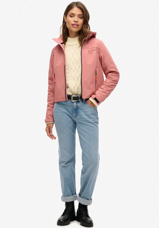 Superdry Outdoorjacke HOODED SOFT SHELL TREKKER JKT von Superdry